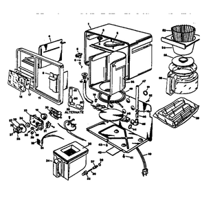 Coffeemaker Diagram and Parts List for SDC2ALD-TYPE1  Black and Decker Coffee Maker